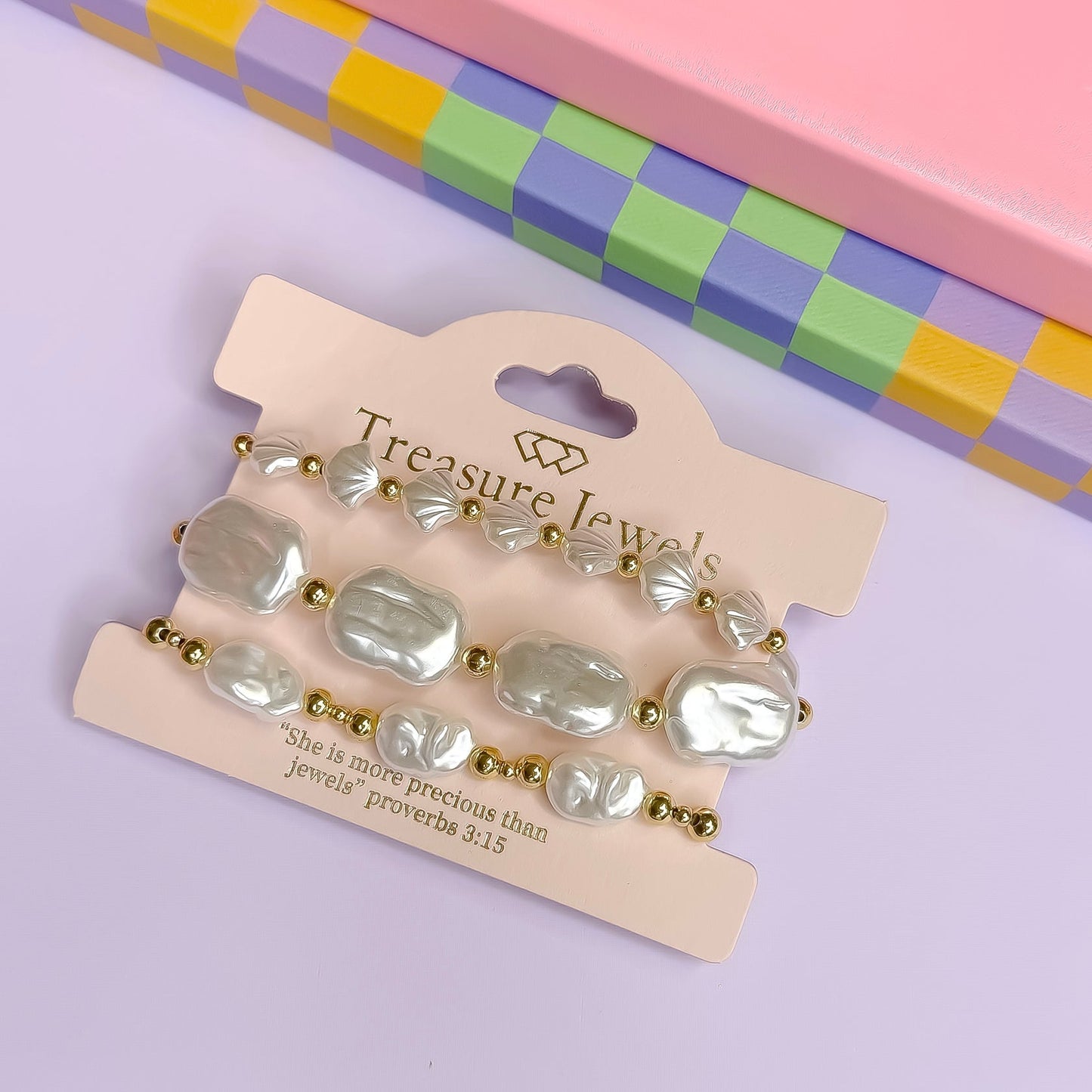 Sea of Light Bracelet Set - J19