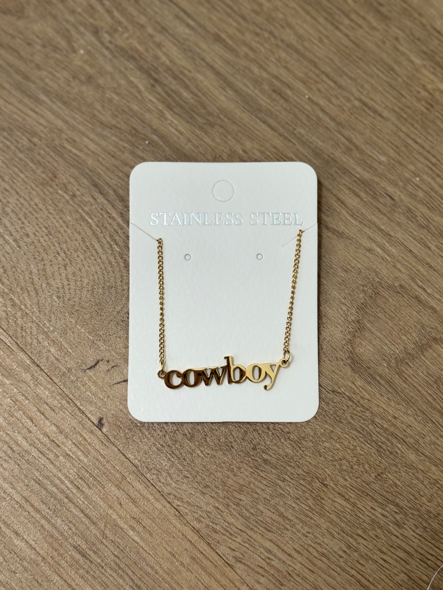 Cowboy Necklace