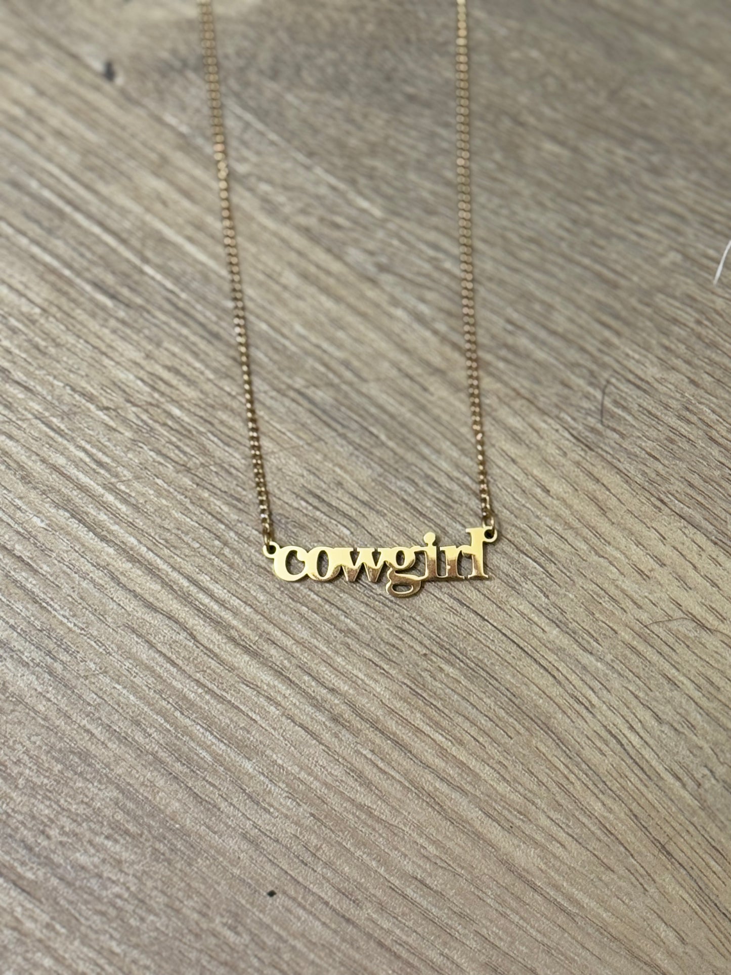 Cowgirl Necklace