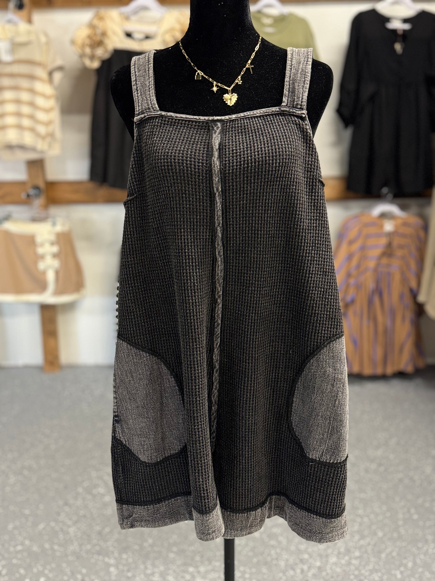 Spring Waffle Romper