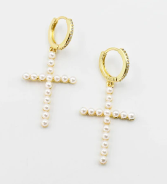 Holy Pearl Huggies - G19