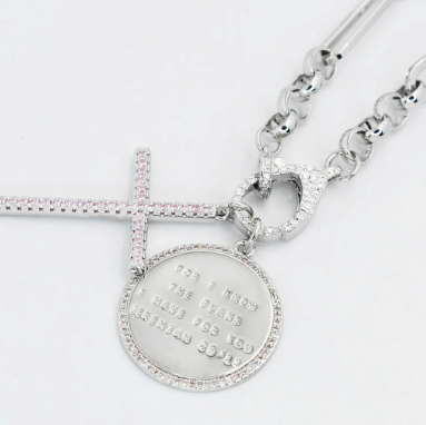 Jeremiah 29:11 With Cross Necklace - I64