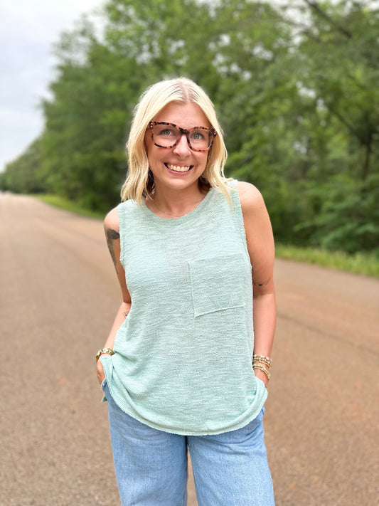 Reverse Stitch Top