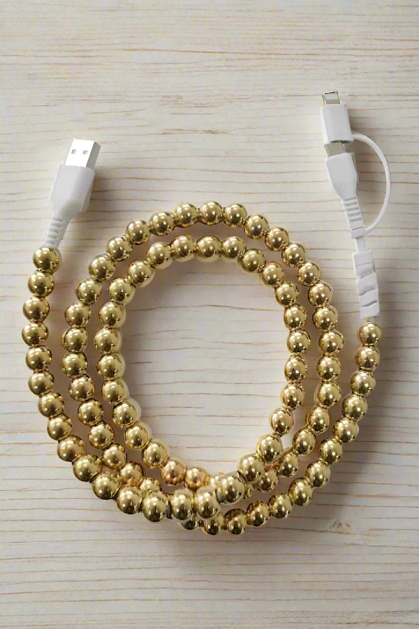 Beaded Phone Chargers