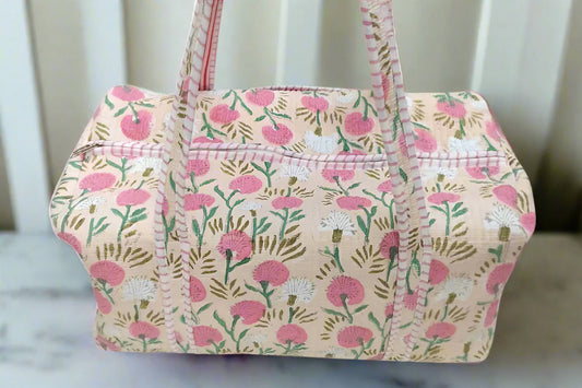 Floral Duffle Bag