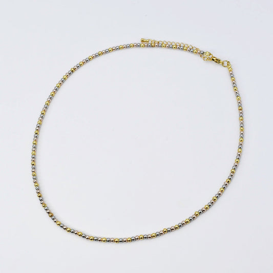 Dainty Mixed Metals Necklace - N69