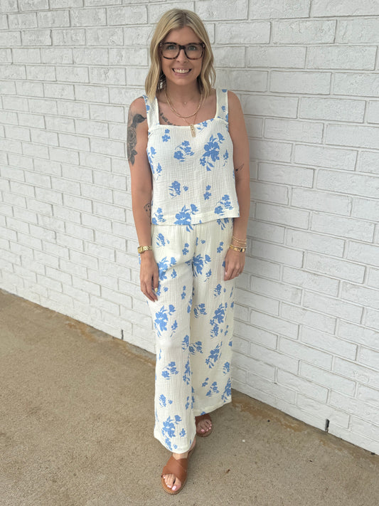 Floral Pant Set