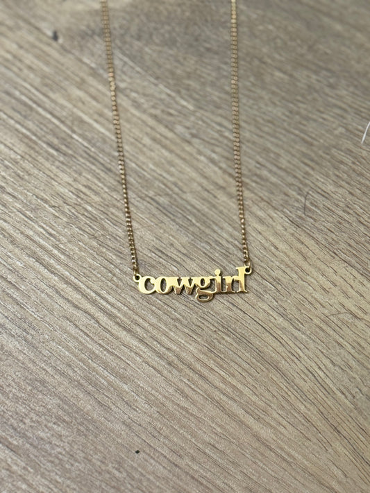 Cowgirl Necklace