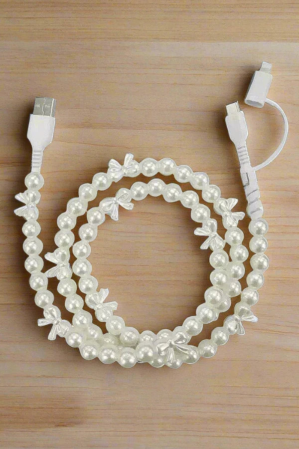 Beaded Phone Chargers