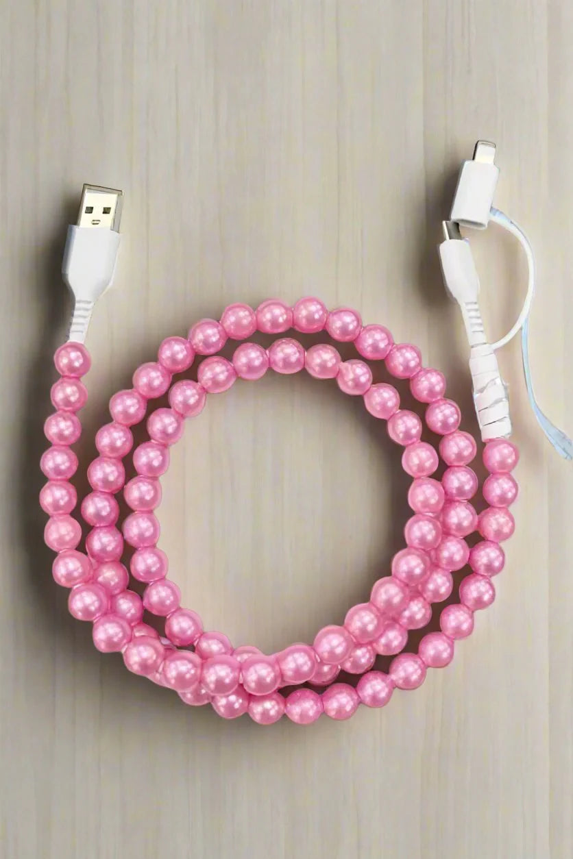 Beaded Phone Chargers
