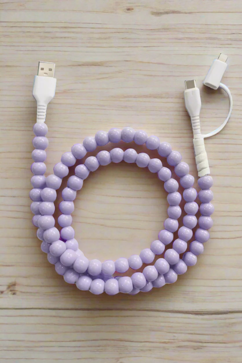 Beaded Phone Chargers
