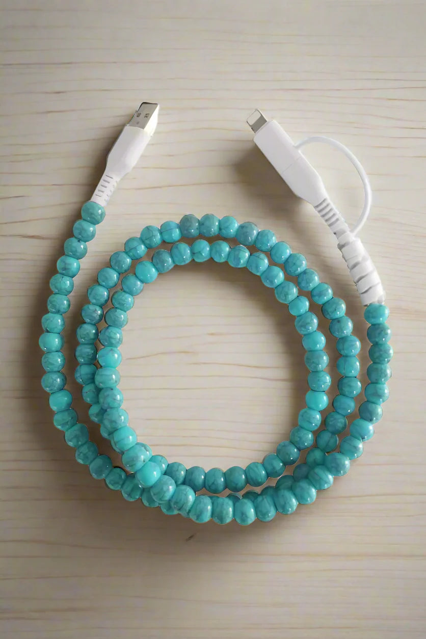 Beaded Phone Chargers
